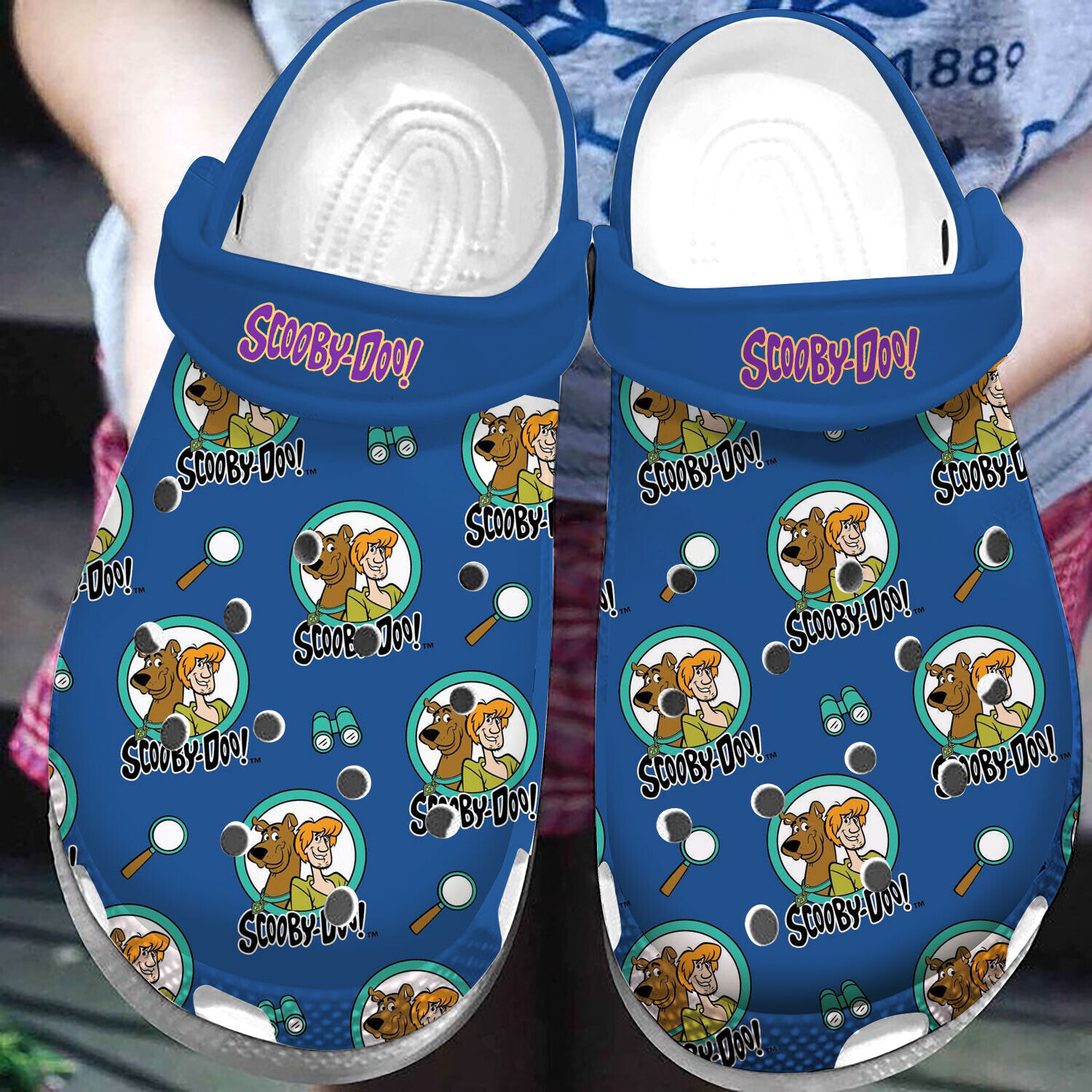Scooby Doo Cartoon Crocs Crocband Clogs Shoes Comfortable For Men Women and Kids