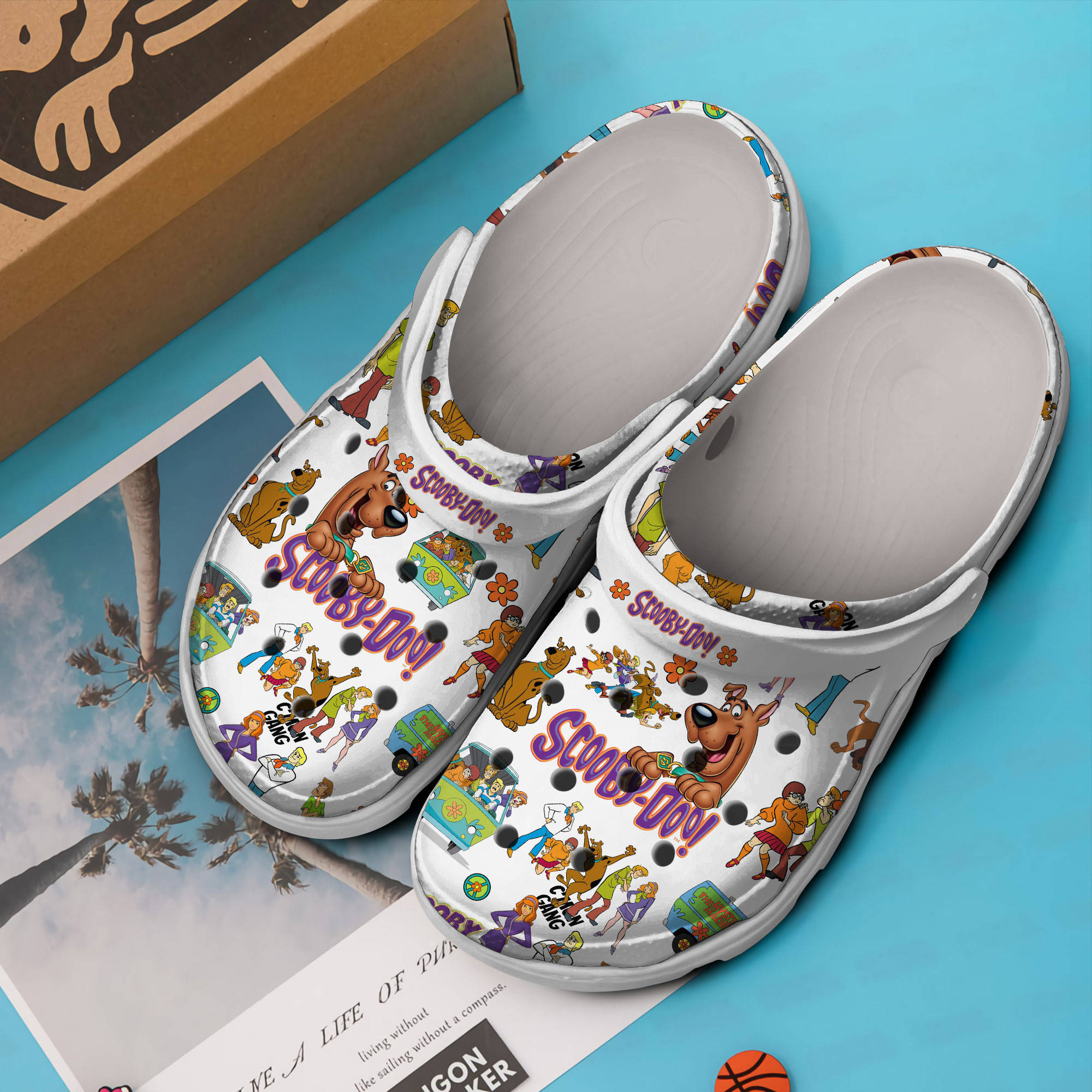 Scooby Doo Cartoon Crocs Crocband Clogs Shoes Comfortable For Men Women and Kids - Image 3