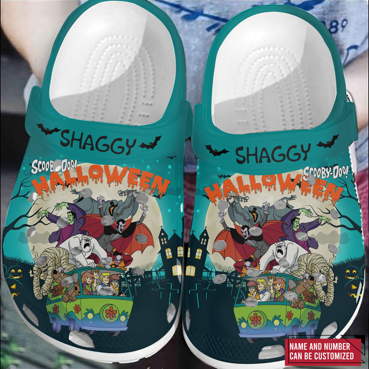 Scooby Doo Cartoon Crocs Crocband Clogs Shoes Comfortable For Men Women and Kids