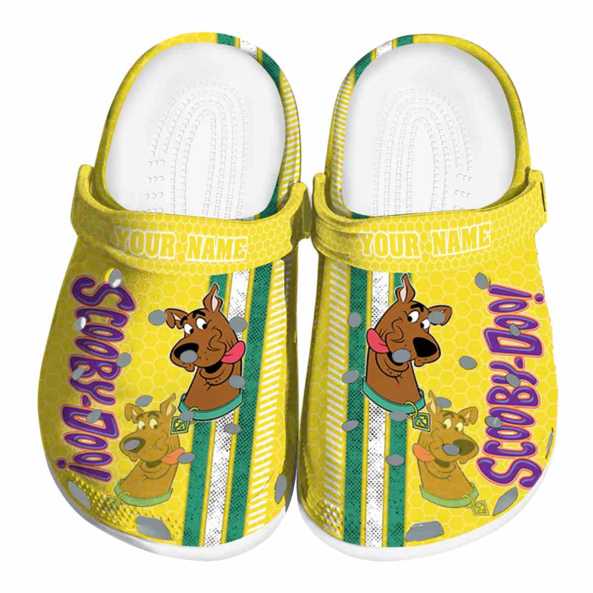 Scooby-Doo Cartoon Crocs Crocband Clogs Shoes Comfortable For Men Women and Kids