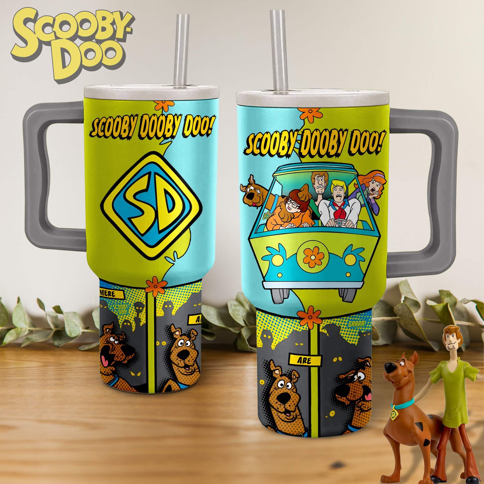 Scooby-Doo Cartoon Custom Stanley Cup 40 oz 30 oz Tumbler With HandleTVC2301260