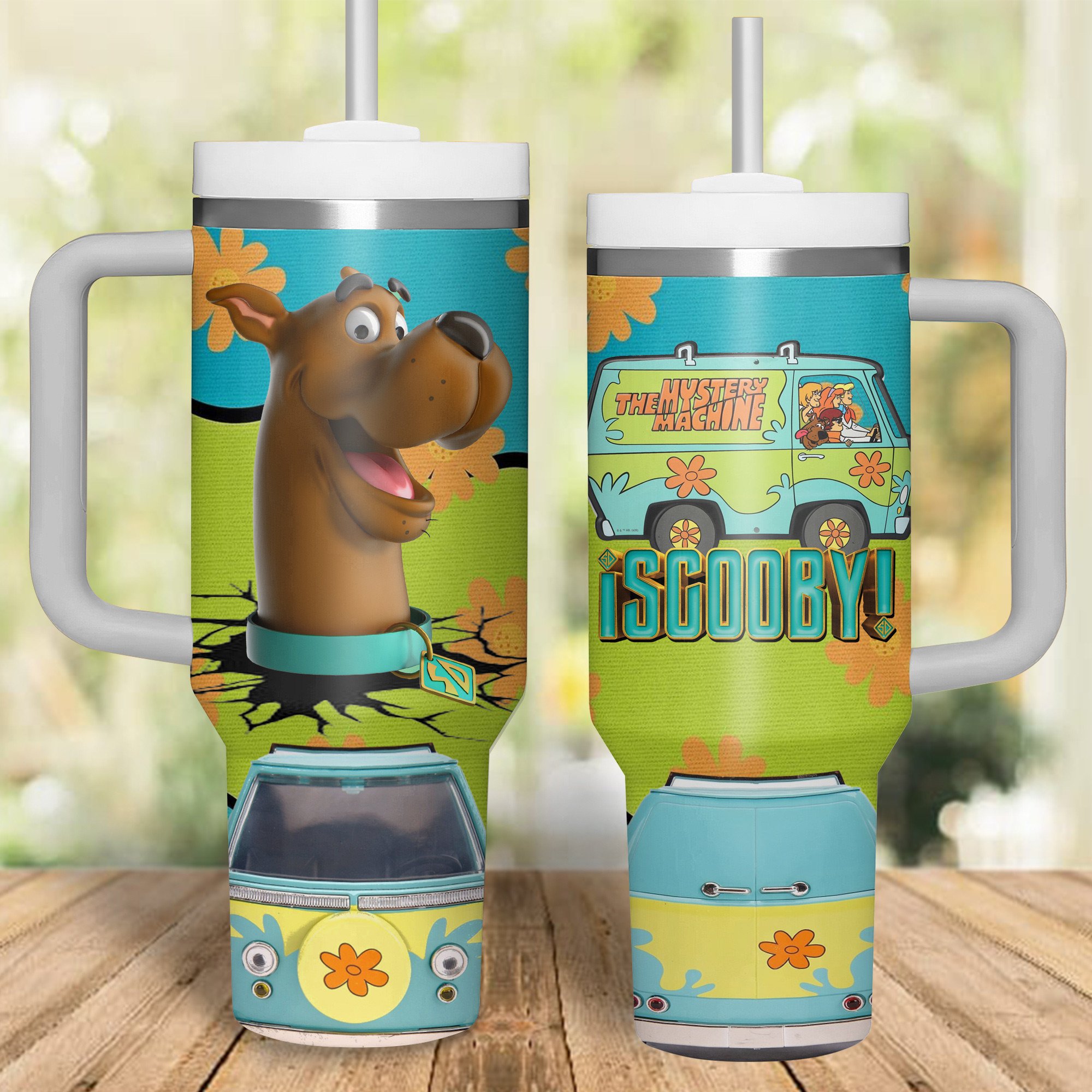 Scooby-Doo Cartoon Custom Stanley Cup 40 oz 30 oz Tumbler With HandleTVC2301262