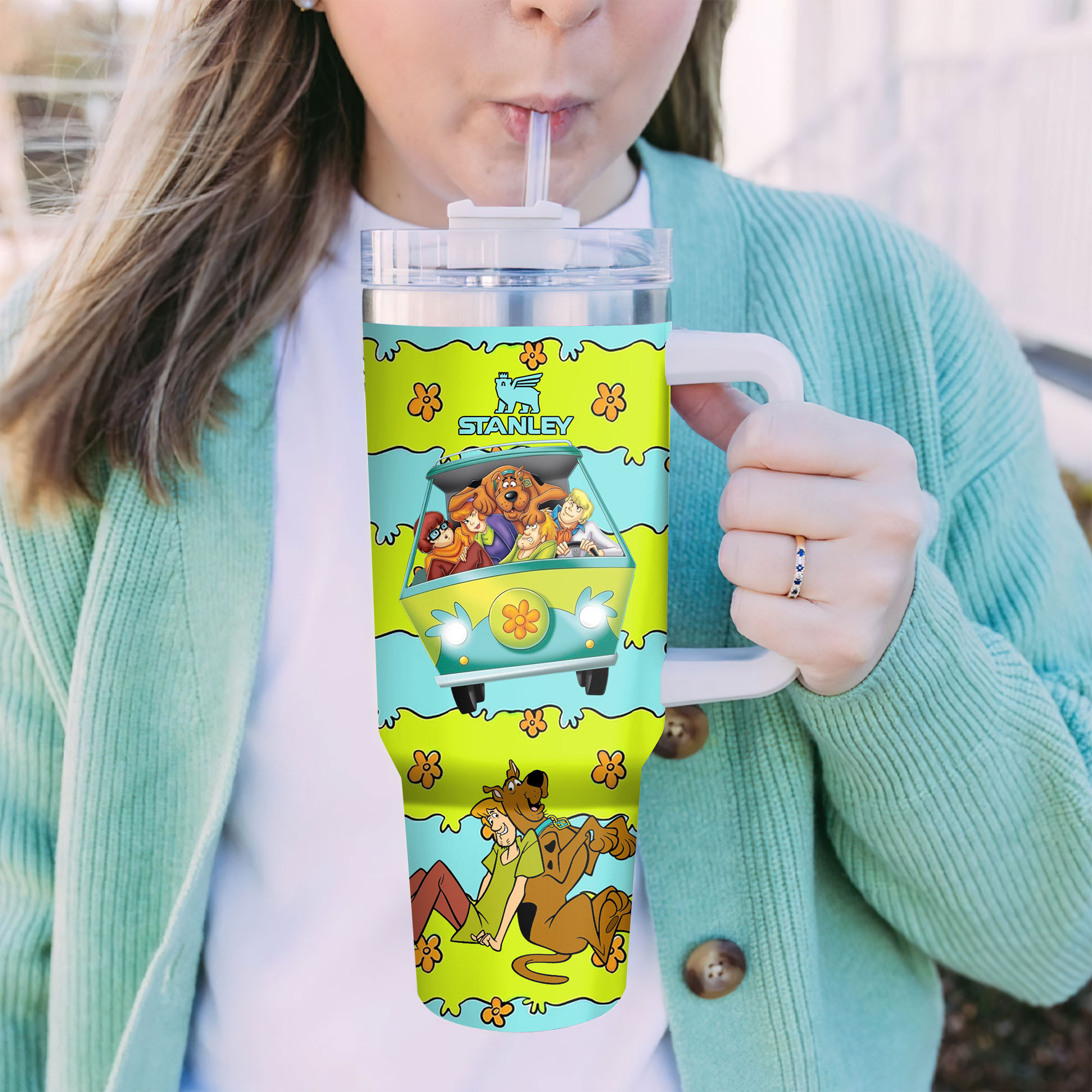 Scooby-Doo Cartoon Custom Stanley Cup 40 oz 30 oz Tumbler With HandleTVC2301336 - Image 4