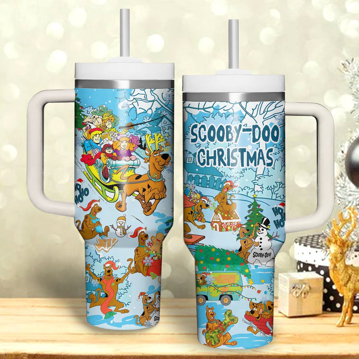 Scooby-Doo Cartoon Custom Stanley Cup 40 oz 30 oz Tumbler With HandleTVC2301513
