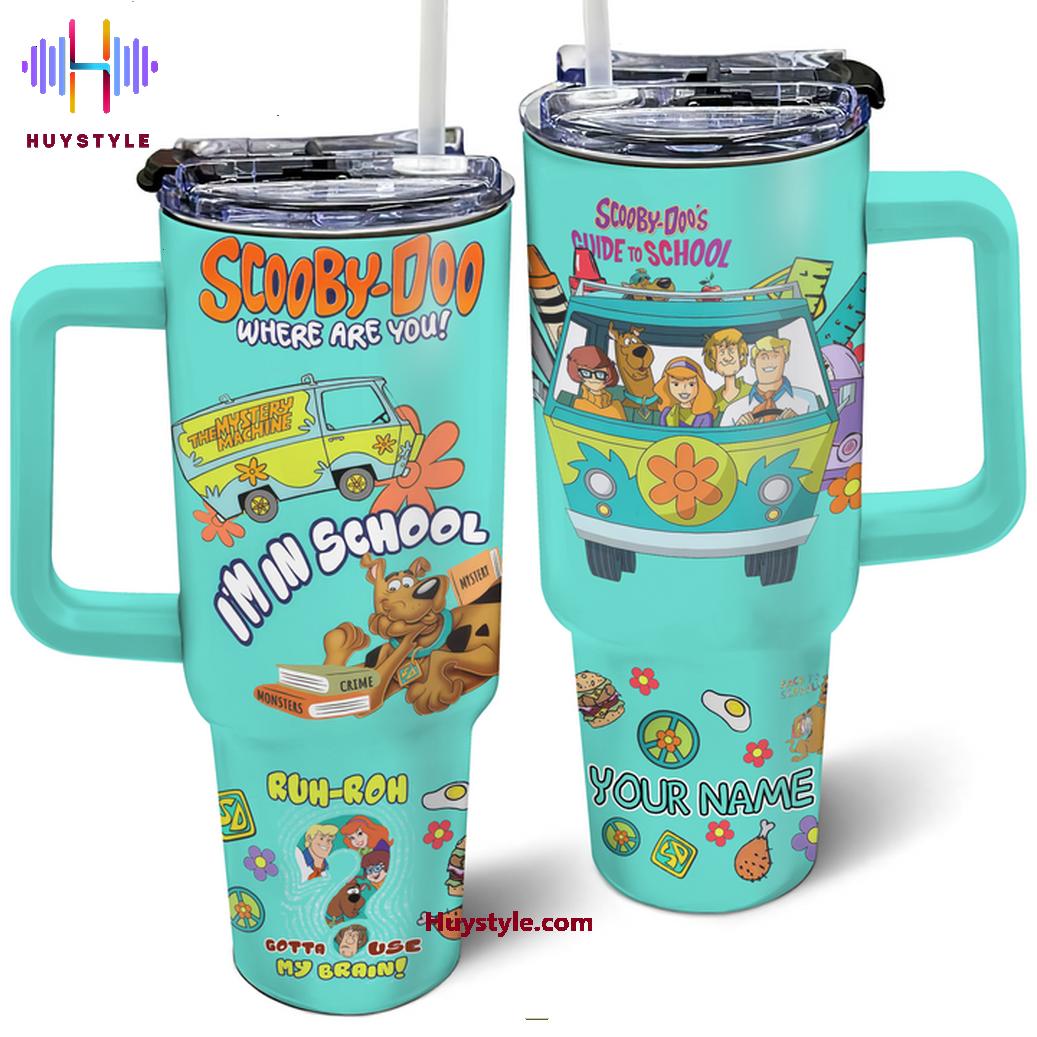 Scooby-Doo Cartoon Custom Stanley Cup 40 oz 30 oz Tumbler With HandleTVC2301702