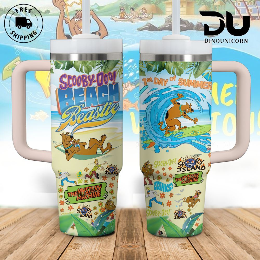 Scooby-Doo Cartoon Custom Stanley Cup 40 oz 30 oz Tumbler With HandleTVC2301710