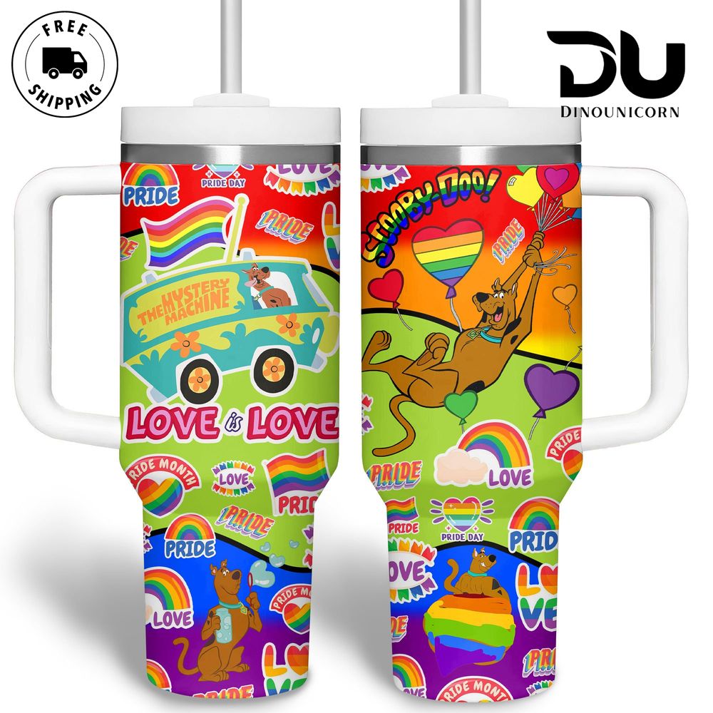 Scooby-Doo Cartoon Custom Stanley Cup 40 oz 30 oz Tumbler With HandleTVC2301711 - Image 4