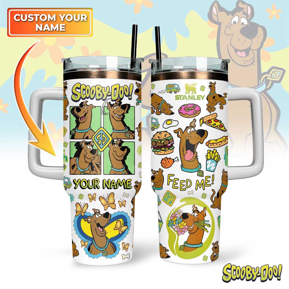 Scooby-Doo Custom Stanley Cup 40 oz 30 oz Tumbler With HandleTVC2301127