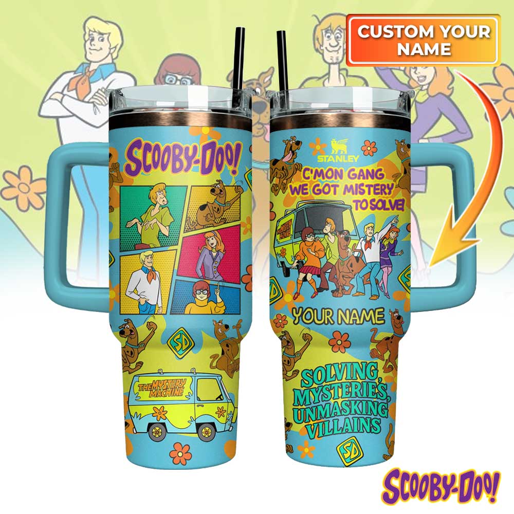 Scooby-Doo Custom Stanley Cup 40 oz 30 oz Tumbler With HandleTVC2301127