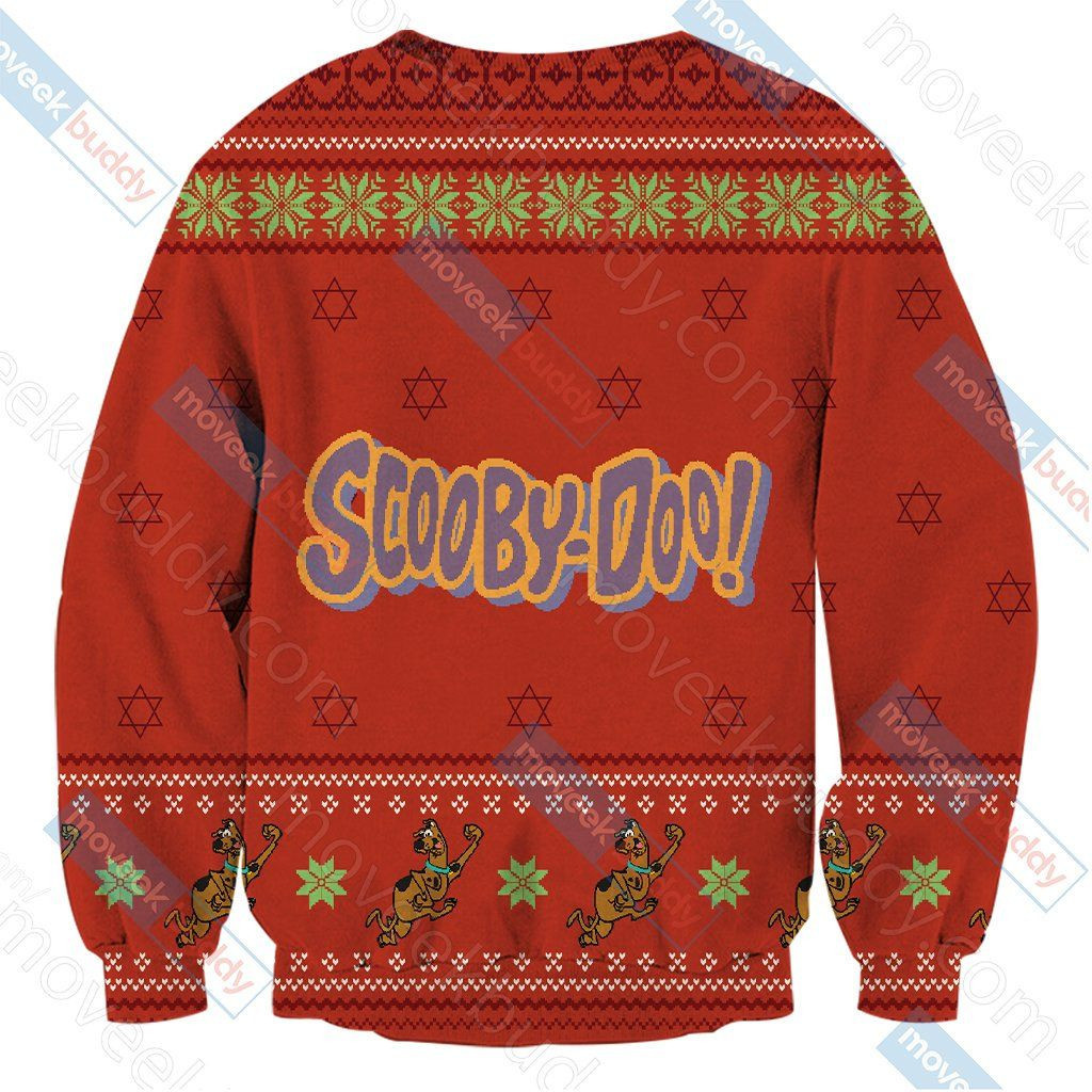 Scooby-Doo For Unisex Ugly Christmas Sweater Adult 3D Funny Matching for family - Image 3