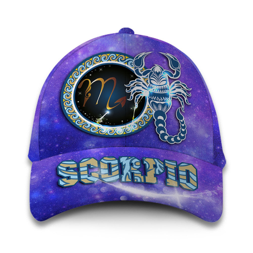 Scorpio Galaxy Customized Hat Classic Cap Trucker Hats Custom Hats Gifts For Men & Women
