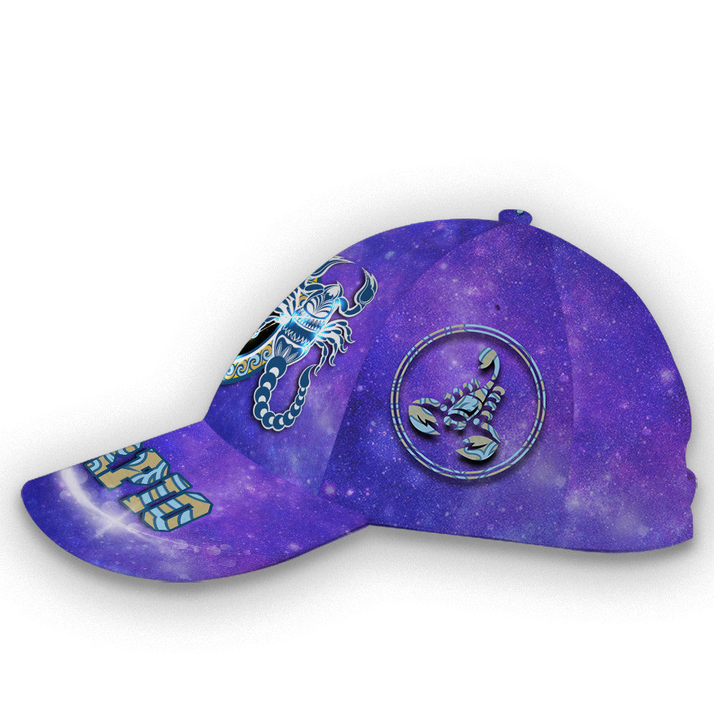Scorpio Galaxy Customized Hat Classic Cap Trucker Hats Custom Hats Gifts For Men & Women