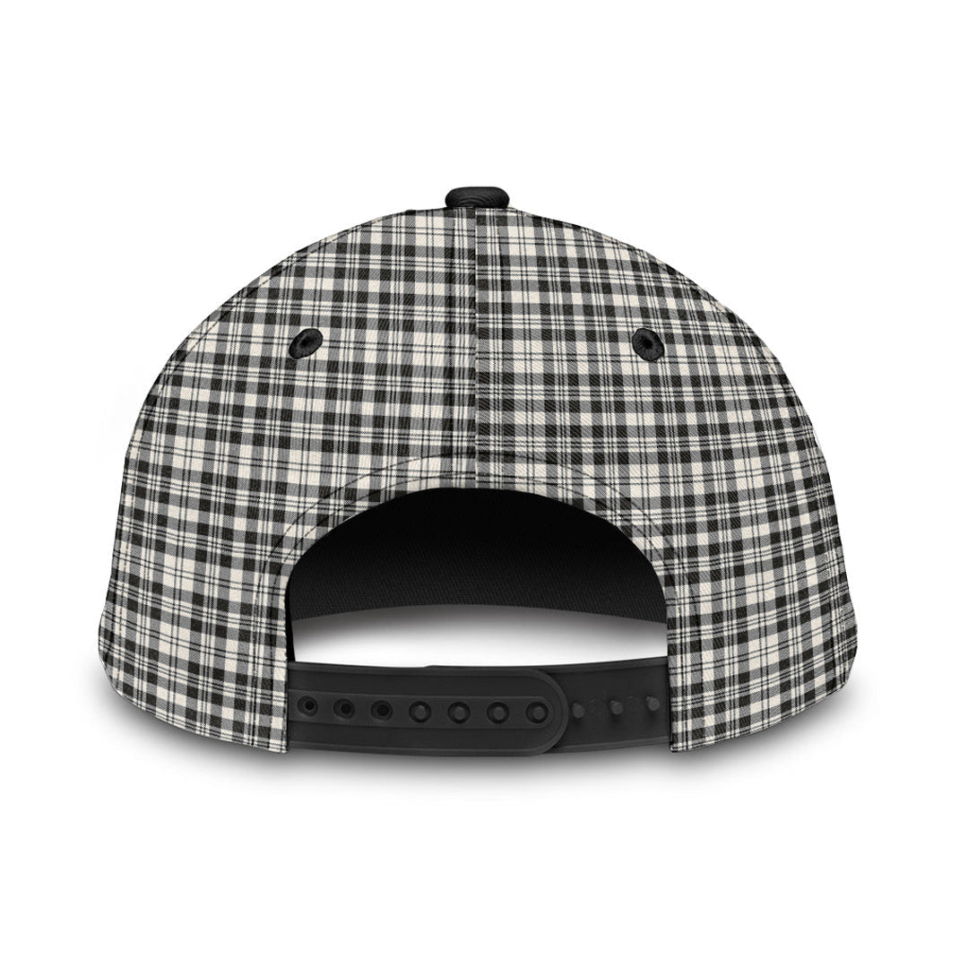 Scott Black White Ancient Tartan Baseball Cap K23 Trucker Hats Custom Hats Gifts For Men & Women