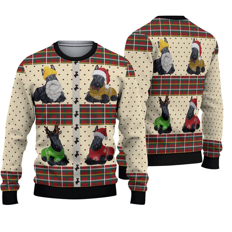 Scottish Terriers Ugly Christmas Sweater
