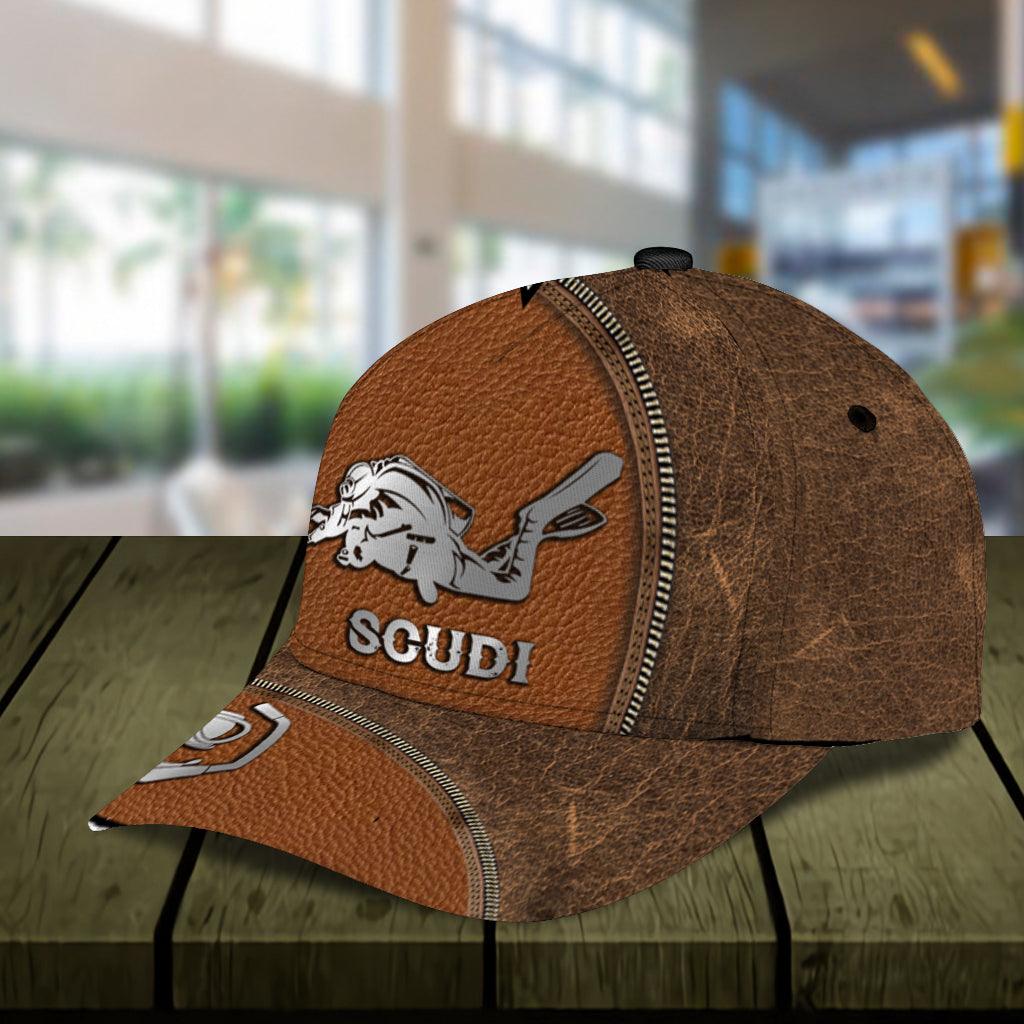 Scuba Diving Classic Cap, Gift for Scuba Diving Lovers, Scuba Live Trucker Hats Custom Hats Gifts For Men & Women