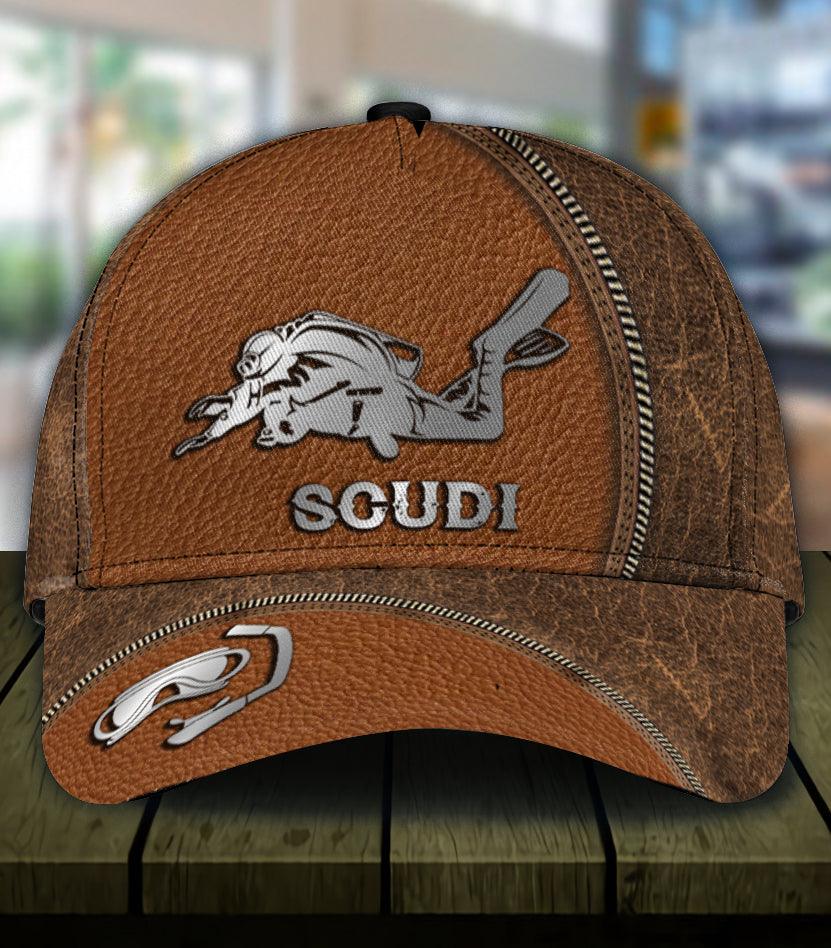 Scuba Diving Classic Cap, Gift for Scuba Diving Lovers, Scuba Live Trucker Hats Custom Hats Gifts For Men & Women