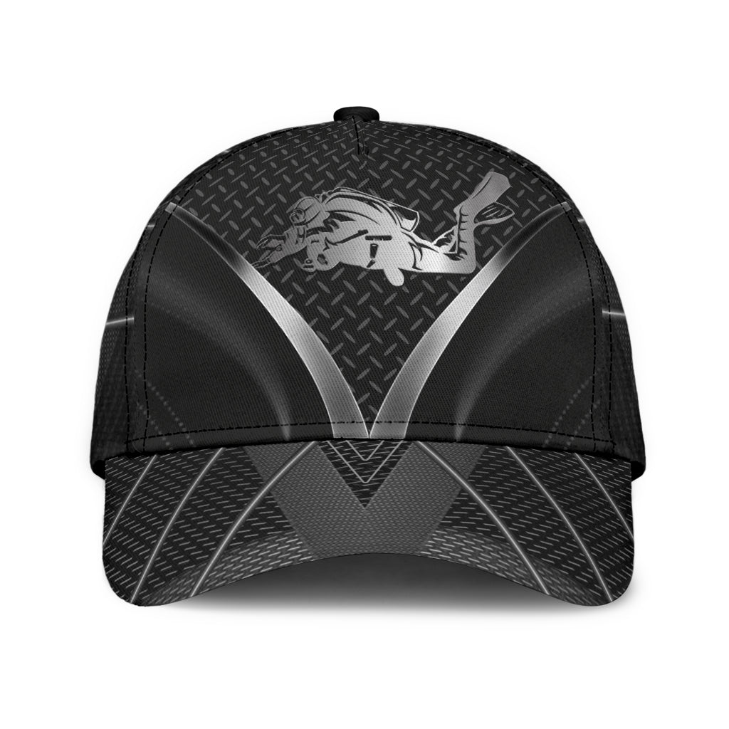 Scuba Diving Classic Cap, Gift for Scuba Diving Lovers, Scuba Live Trucker Hats Custom Hats Gifts For Men & Women