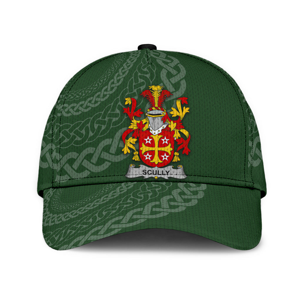 Scully Coat Of Arms - Irish Family Crest St Patrick's Day Hat Classic Cap Trucker Hats Custom Hats Gifts For Men & Women