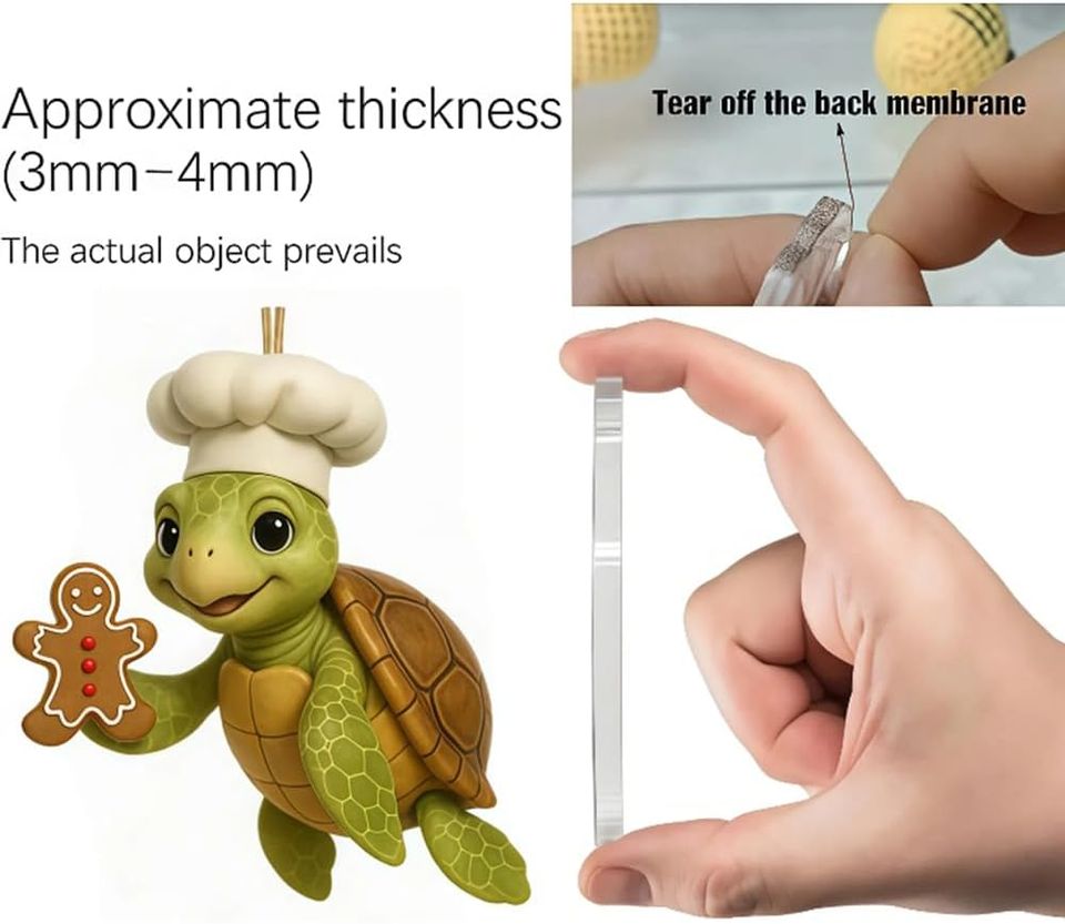 Sea Turtle Advent Calendar, 24 Adorable Sea Turtle Decorations, Ocean-Inspired Christmas Countdown - Image 7