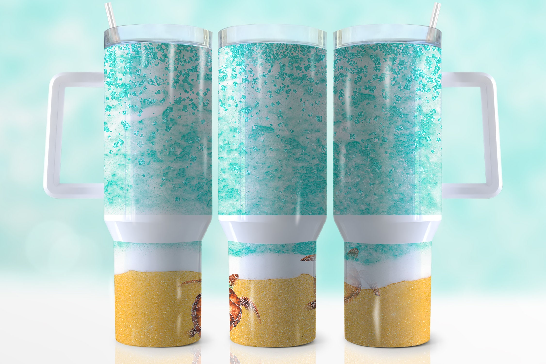 Sea Turtle Custom Stanley Cup 40 oz 30 oz Tumbler With HandleTVC2301944