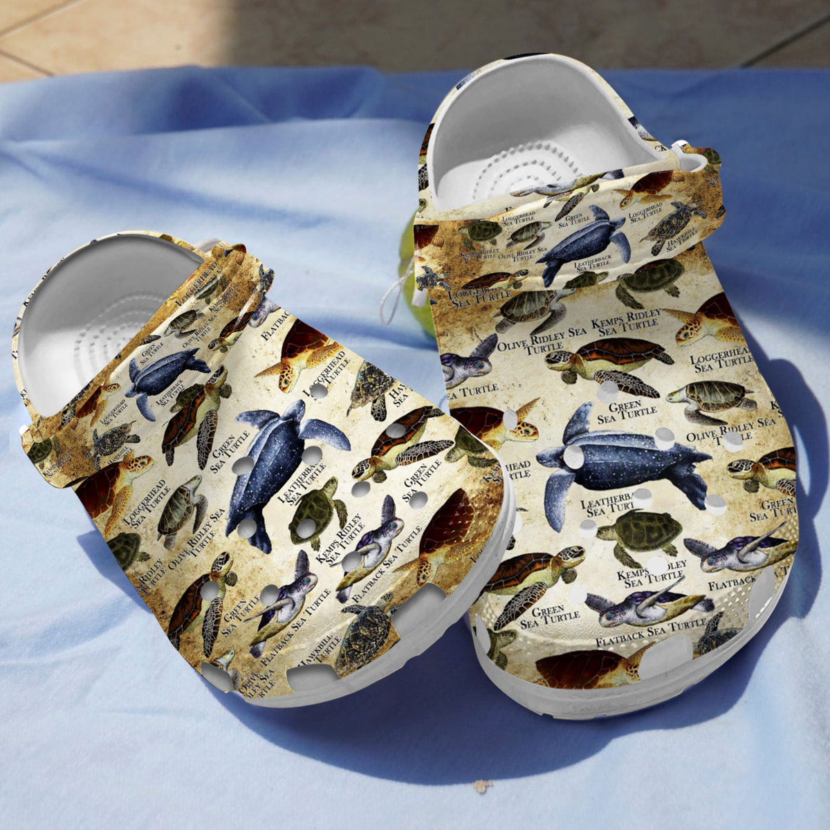 Sea Turtles Of The World Crocs Crocband Clogs Shoes Comfortable For Men Women and Kids