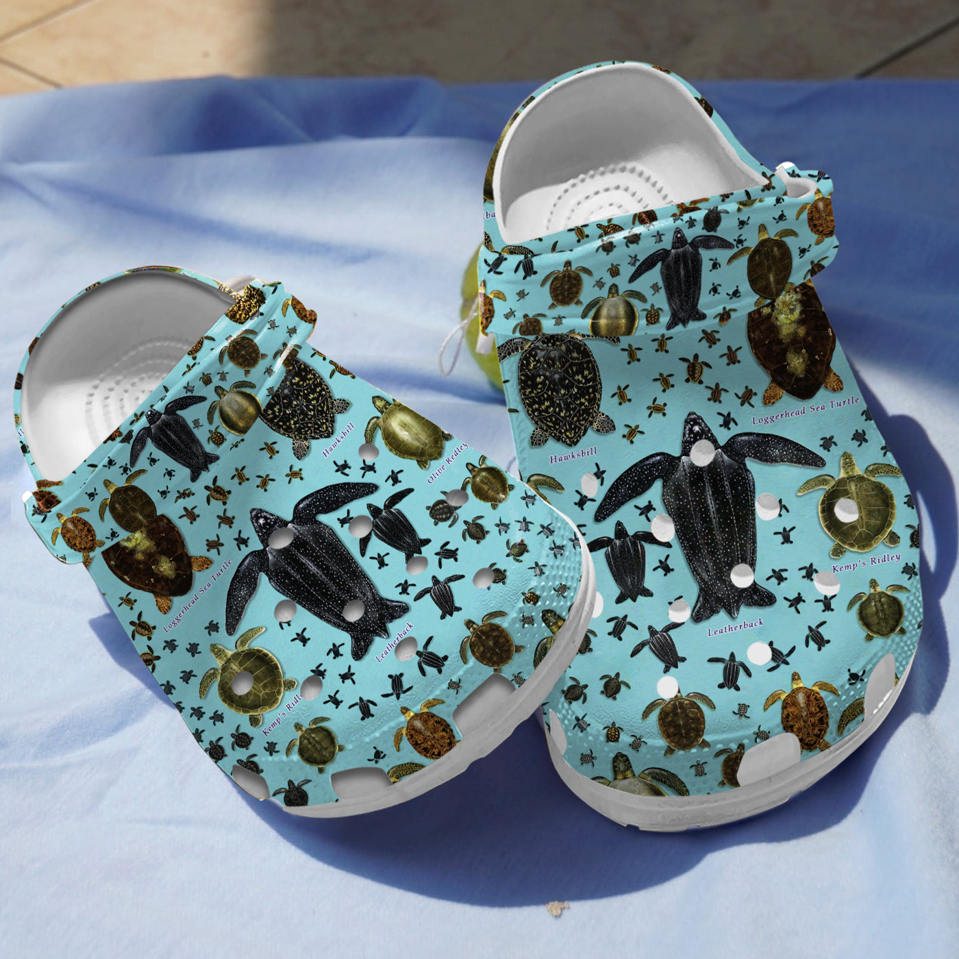 Sea Turtles Of The World Crocs Crocband Clogs Shoes Comfortable For Men Women and Kids
