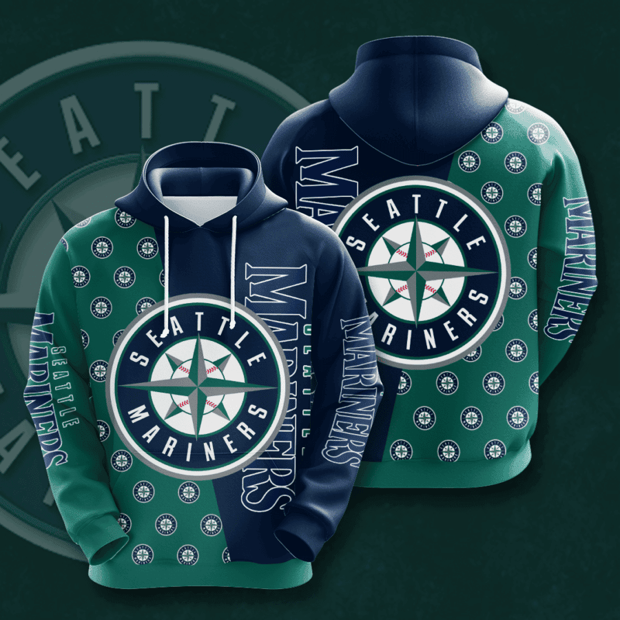 Seattle Mariners 3D All Over Print Hoodie, Zip Hoodie