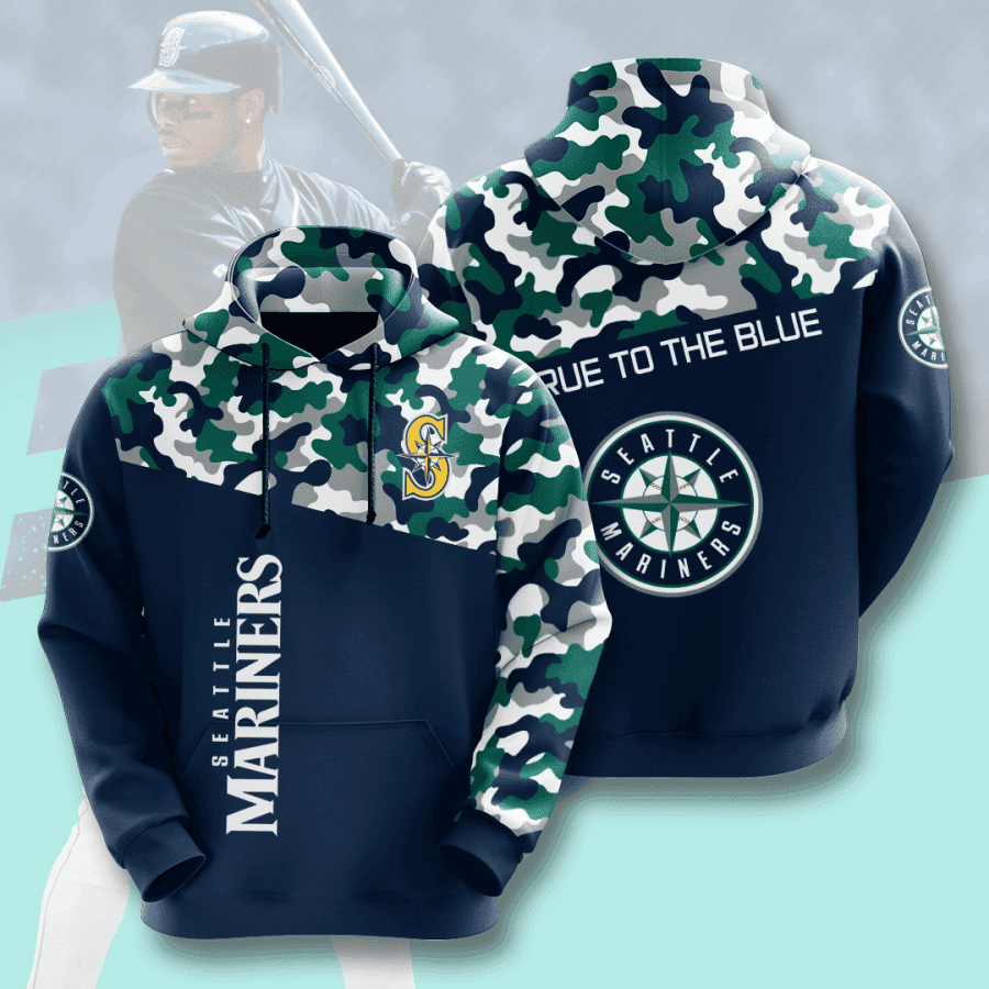 Seattle Mariners 3D All Over Print Hoodie, Zip Hoodie