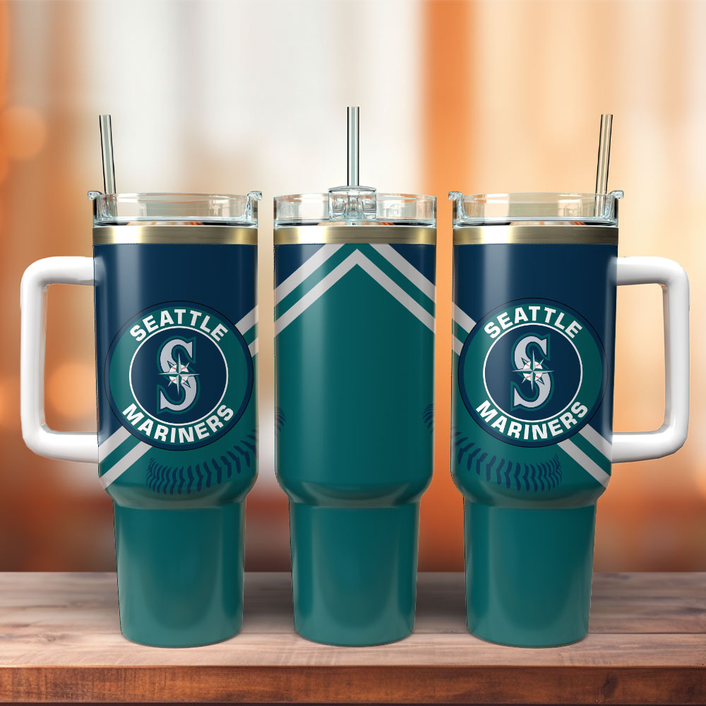 Seattle Mariners Baseball MLB Custom Stanley Cup 40 oz 30 oz Tumbler With HandleTVC2301248