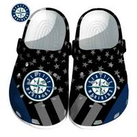 Seattle Mariners MLB Sport Crocs Crocband Clogs Shoes Comfortable For Men Women and Kids