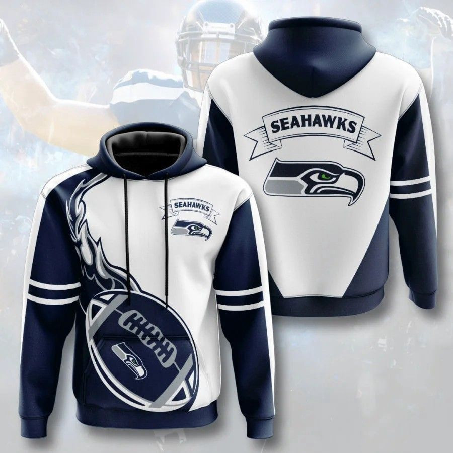 Seattle Seahawks 3D All Over Print Hoodie, Zip Hoodie