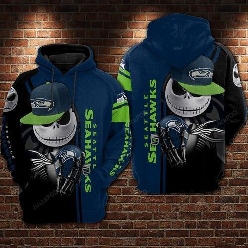 Seattle Seahawks 3D All Over Print Hoodie, Zip Hoodie