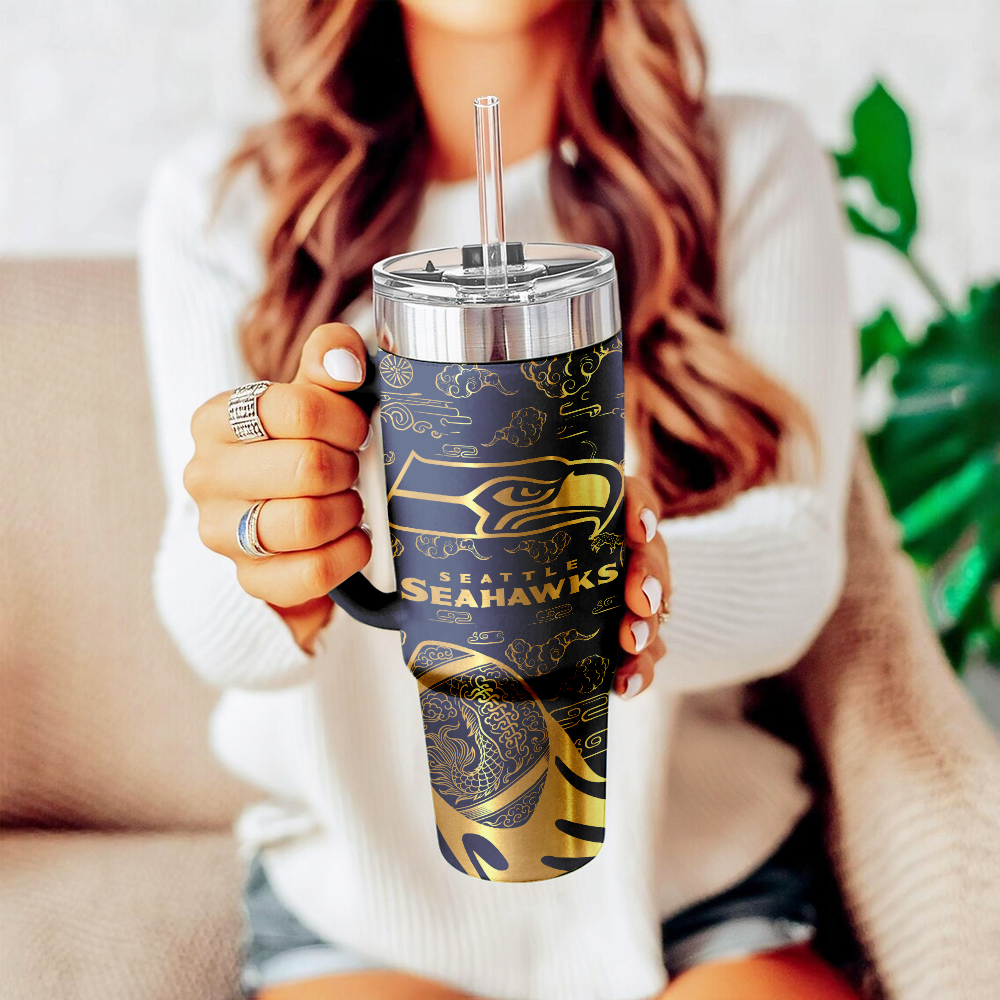 Seattle Seahawks Custom Stanley Cup 40 oz 30 oz Tumbler With HandleTVC2301108 - Image 5