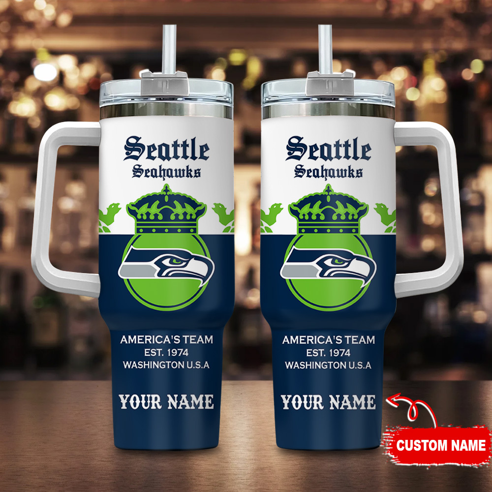 Seattle Seahawks NFL Corona Extra Custom Stanley Cup 40 oz 30 oz Tumbler With HandleTVC2301113