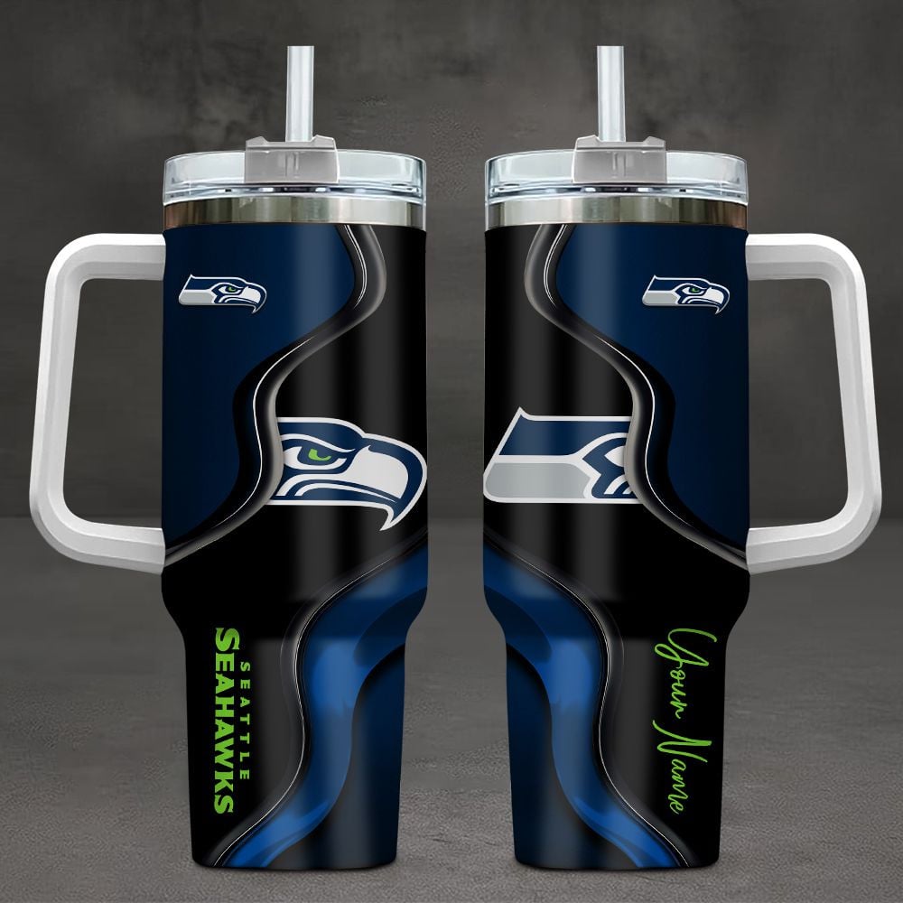 Seattle Seahawks NFL Custom Stanley Cup 40 oz 30 oz Tumbler With HandleTVC2301100