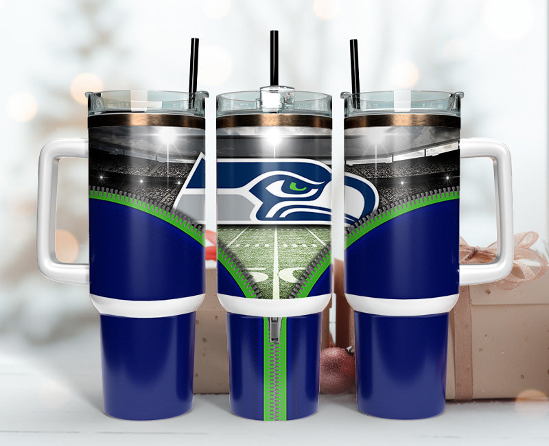 Seattle Seahawks NFL Custom Stanley Cup 40 oz 30 oz Tumbler With HandleTVC2301139