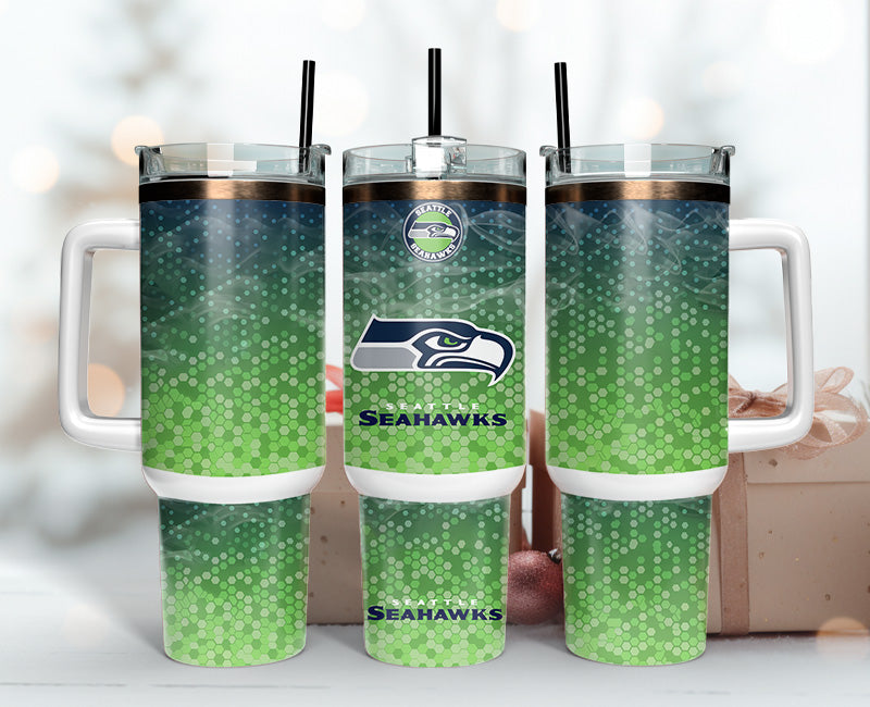 Seattle Seahawks NFL Custom Stanley Cup 40 oz 30 oz Tumbler With HandleTVC2301142