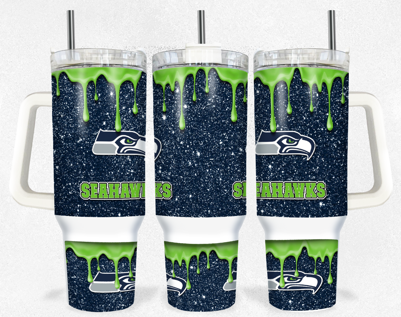 Seattle Seahawks NFL Custom Stanley Cup 40 oz 30 oz Tumbler With HandleTVC230191