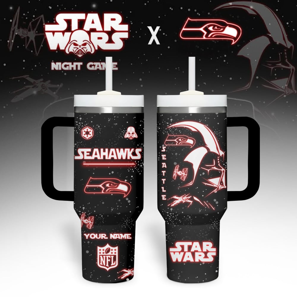 Seattle Seahawks NFL Custom Stanley Cup 40 oz 30 oz Tumbler With HandleTVC230199