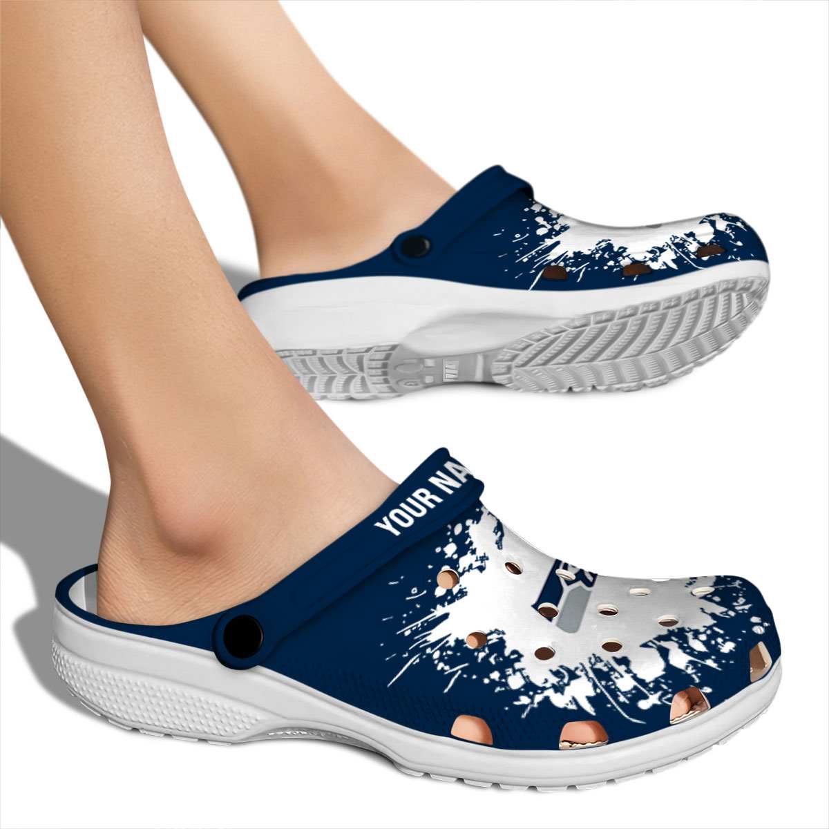 Seattle Seahawks NFL Sport Crocs Crocband Clogs Shoes Comfortable For Men Women and Kids - Image 2