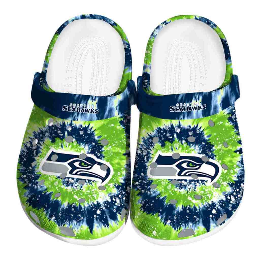 Seattle Seahawks Radiant Burst Effect ClogTVC180139