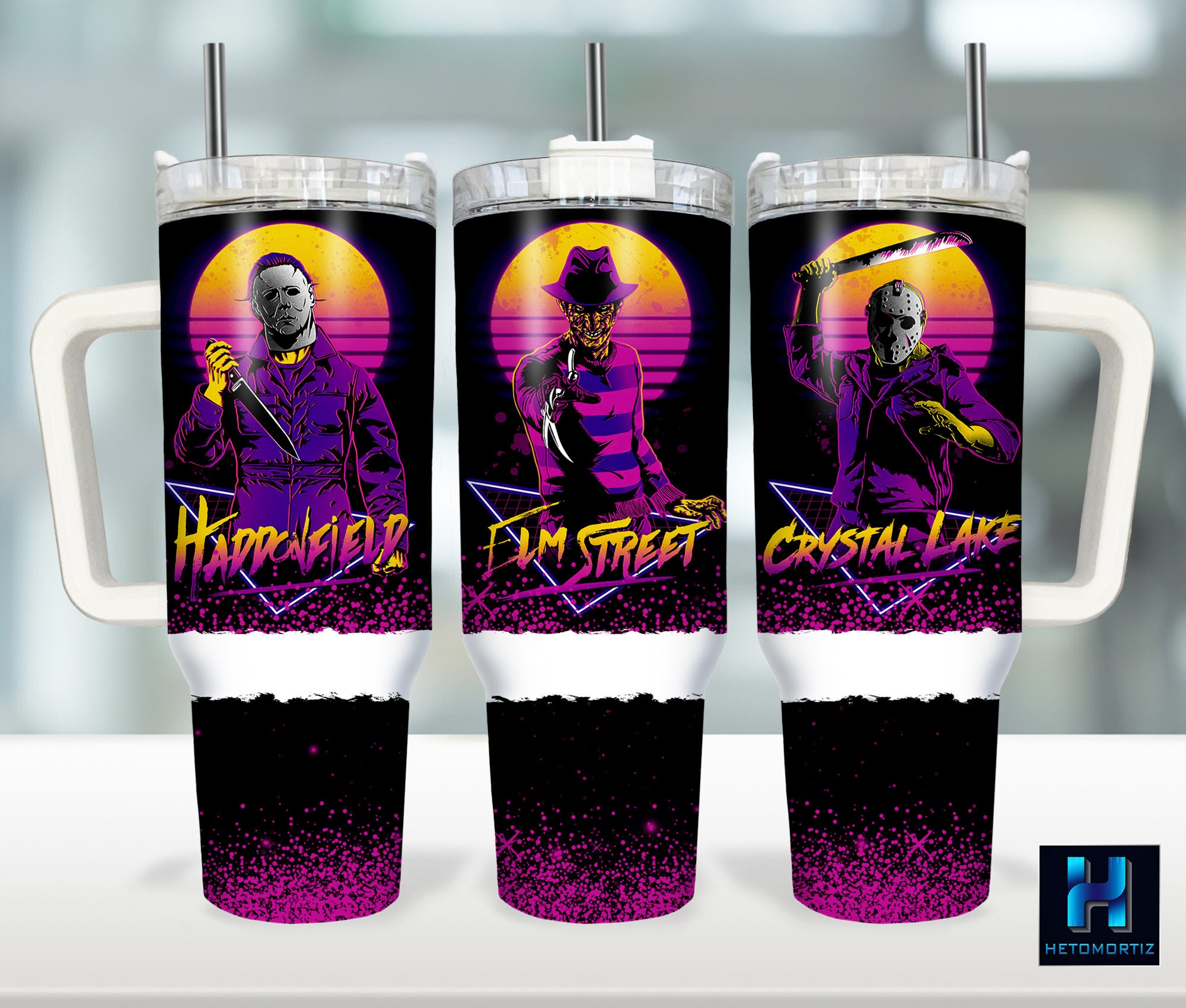 Serial Killers Horror Characters Movies Custom Stanley Cup 40 oz 30 oz Tumbler With HandleTVC2301966