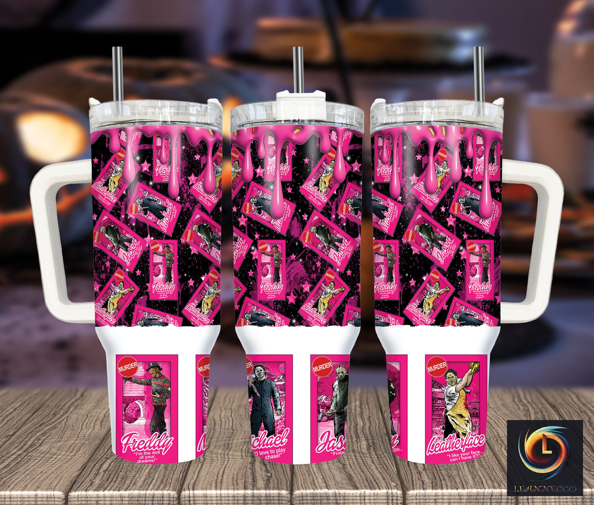 Serial Killers Horror Characters Movies Custom Stanley Cup 40 oz 30 oz Tumbler With HandleTVC2301995