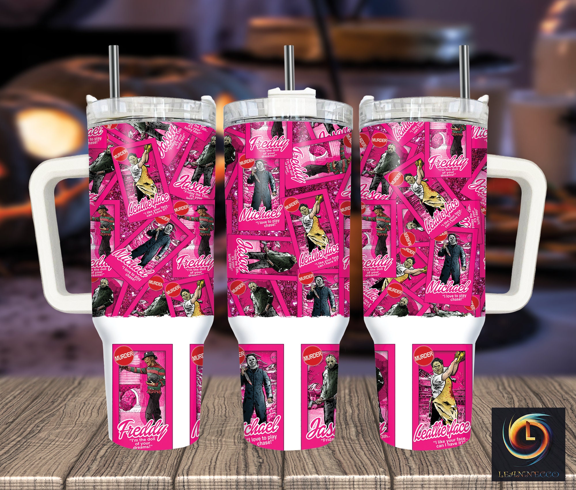 Serial Killers Horror Characters Movies Custom Stanley Cup 40 oz 30 oz Tumbler With HandleTVC2301998