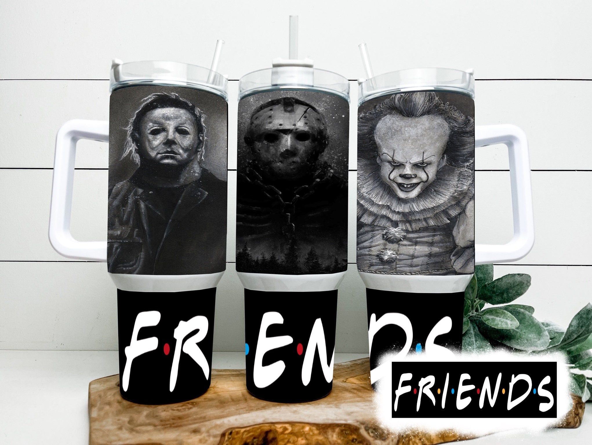 Serial Killers Horror Movies Custom Stanley Cup 40 oz 30 oz Tumbler With HandleTVC2301165