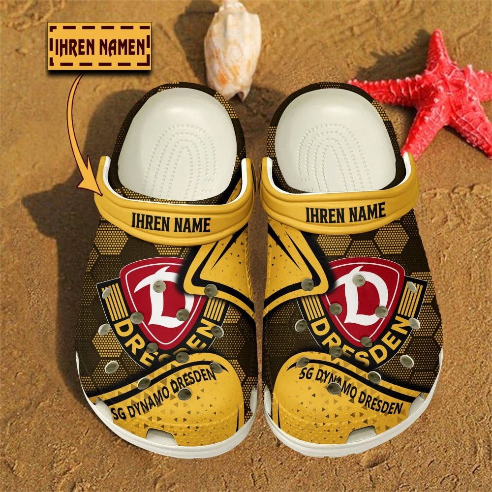 SG Dynamo Dresden Bundesliga Sport Crocs Crocband Clogs Shoes Comfortable For Men Women and Kids