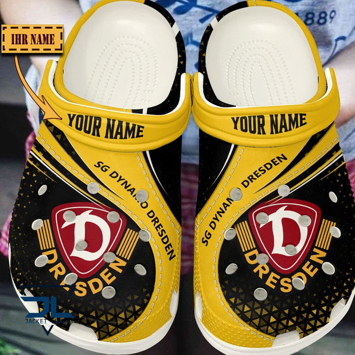 SG Dynamo Dresden Bundesliga Sport Crocs Crocband Clogs Shoes Comfortable For Men Women and Kids