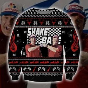 Shake And Bake Knitting Ugly Christmas Sweater Adult 3D Funny Matching for family