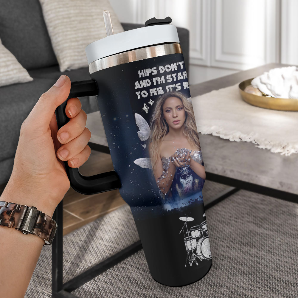 Shakira Music Custom Stanley Cup 40 oz 30 oz Tumbler With HandleTVC2301249 - Image 2