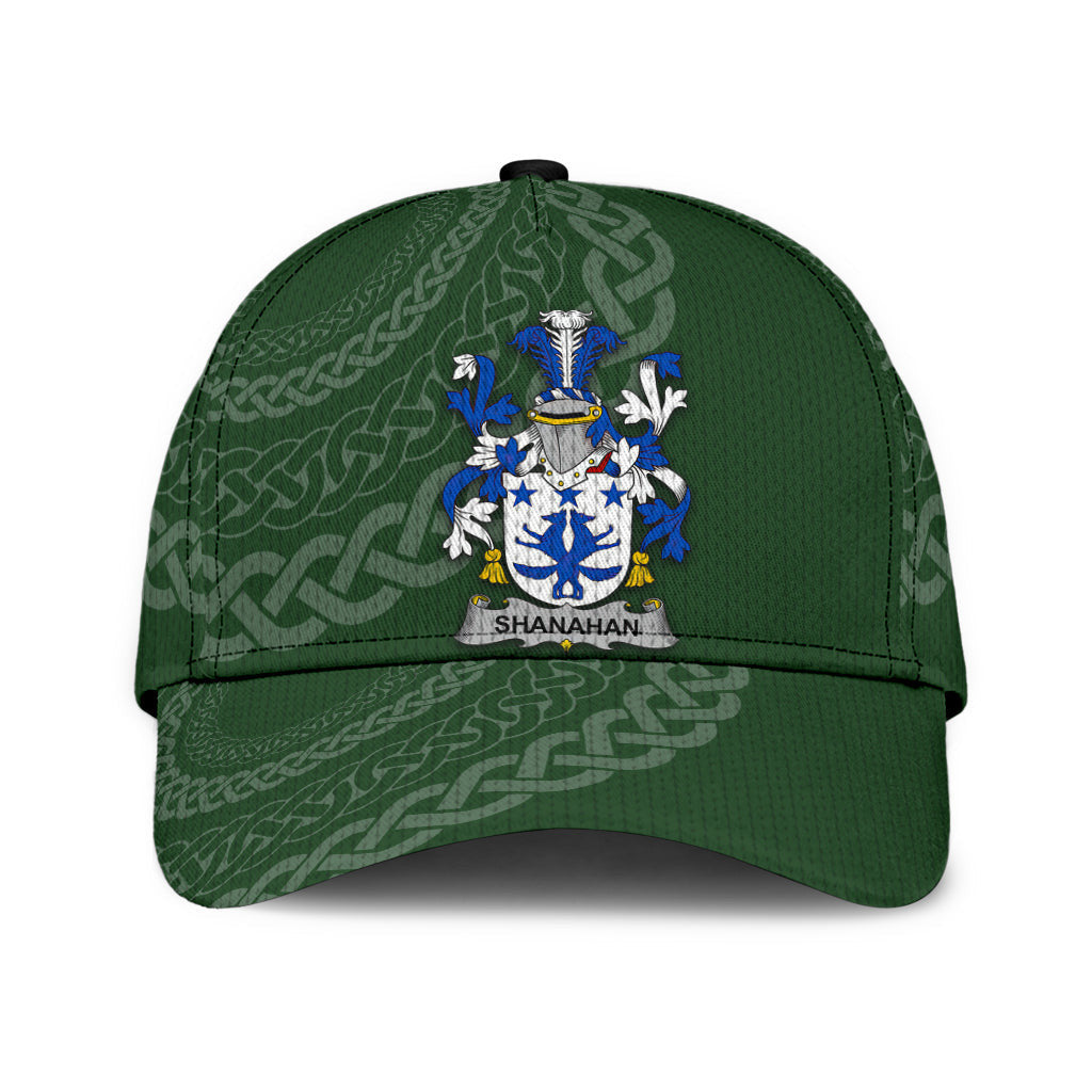 Shanahan Coat Of Arms - Irish Family Crest St Patrick's Day Hat Classic Cap Trucker Hats Custom Hats Gifts For Men & Women